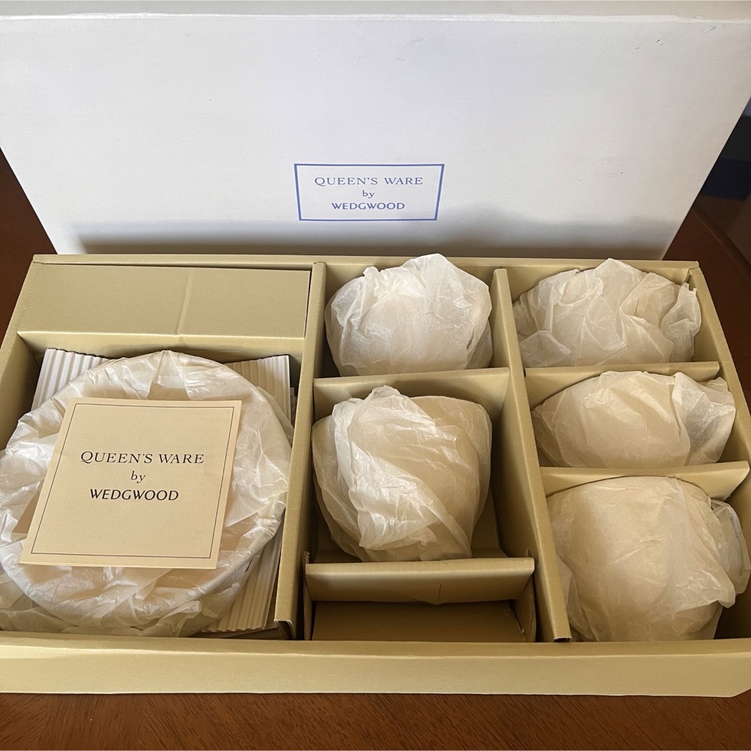 WEDGWOOD - 【黒壺美品】ウェッジウッド☆クイーンズプレーン WEDGWOOD - 【黒壺美品】ウェッジウッド☆クイーンズプレーン