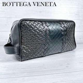 ボッテガヴェネタ(Bottega Veneta)のボッテガヴェネタ イントレチャート セカンドバック クラッチバッグ ポーチ(セカンドバッグ/クラッチバッグ)