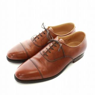 クロケットアンドジョーンズ(Crockett&Jones)のクロケット&ジョーンズ ハラム ビジネスシューズ 8 1/2 E 27cm 茶色(ドレス/ビジネス)