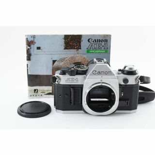 キヤノン(Canon)の美品　AE-1 PROGRAM シルバー 説明書付 モルト新品交換済 C604(その他)