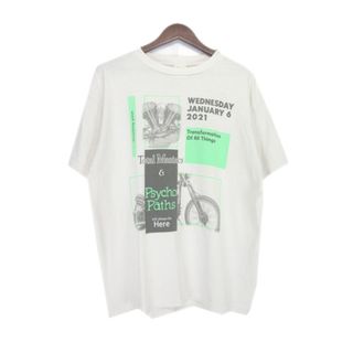 セントマイケル SAINT MICHAEL × ネイバーフッド NEIGHBORHOOD ■ 23SS 【 THD SS TEE PSYCHOPATH SM S23 0000 118 】 フロント プリント デザイン 半袖 Tシャツ　33191(Tシャツ/カットソー(半袖/袖なし))