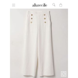 allureville【26,400円】デニムライクマリンパンツ