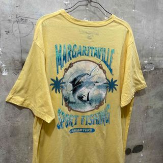 USA古着カジキマグロ 企業物 Tシャツ MARGARITAVILLE(Tシャツ/カットソー(半袖/袖なし))