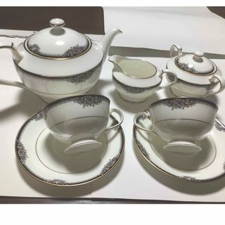 ノリタケ(Noritake)のノリタケ　フィルハーモニック　ポット　カップ　ティーセット(食器)