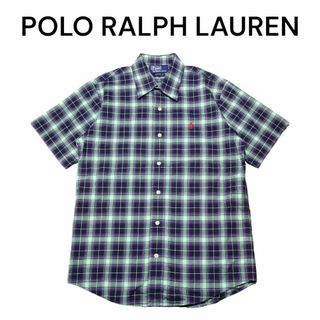 ポロラルフローレン(POLO RALPH LAUREN)のポロラルフローレン　オンブレチェックシャツ　POLO RALPH LAUREN(Tシャツ/カットソー(半袖/袖なし))