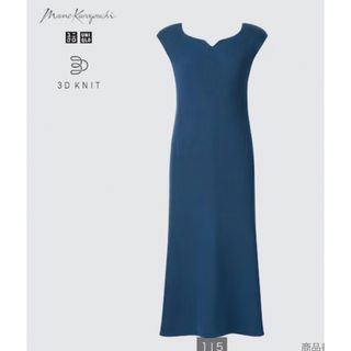 UNIQLO 3Dニットワンピース（ノースリーブ）