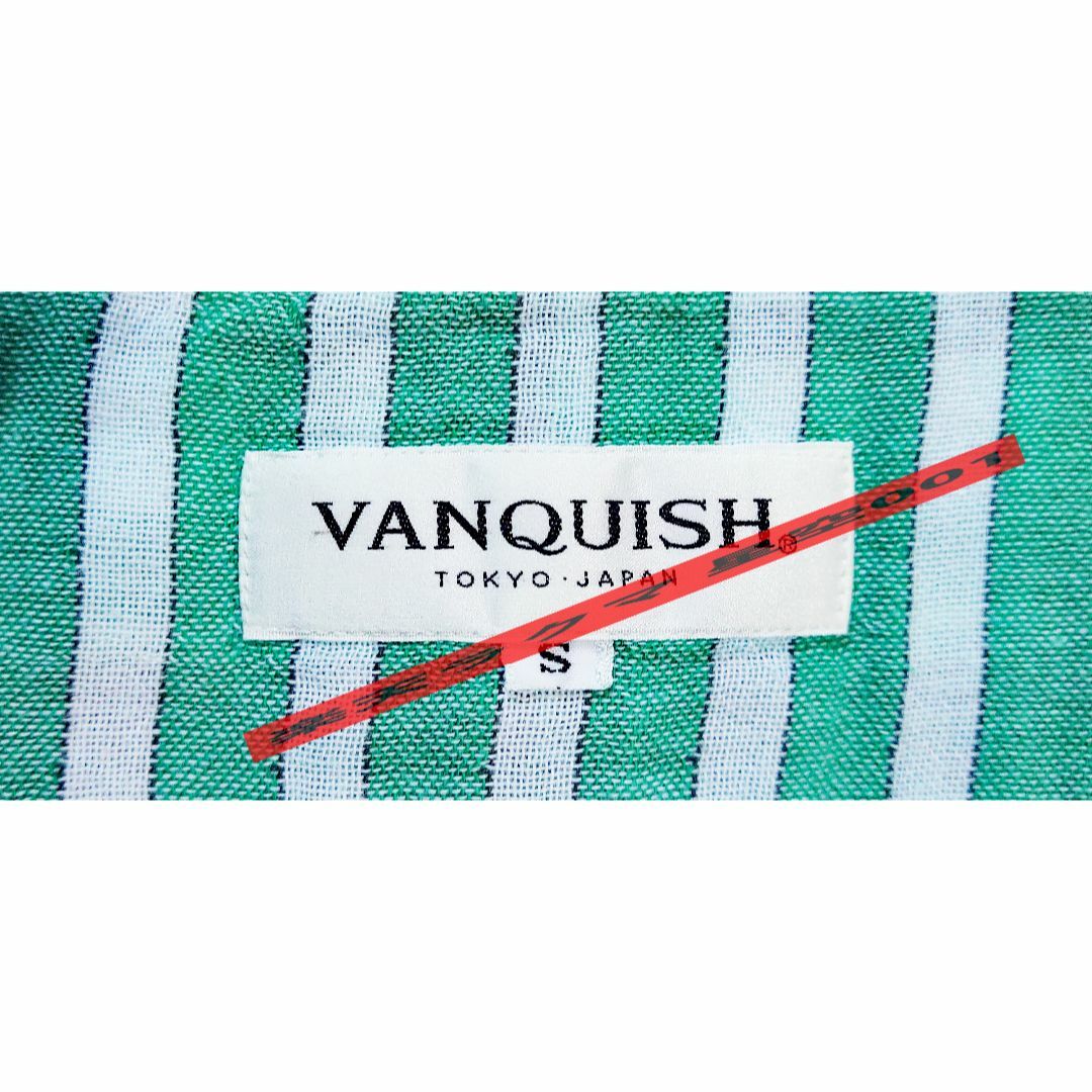 VANQUISH(ヴァンキッシュ)の美品 VANQUISH チェック柄 サマーウエスタンシャツ ヴァンキッシュ S メンズのトップス(シャツ)の商品写真