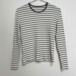 ボーダーTシャツ  長袖(シャツ/ブラウス(長袖/七分))