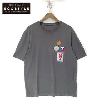 ルイヴィトン(LOUIS VUITTON)のルイヴィトン RM142M H6Y01WJEZ ロゴワッペン クルーネック Tシャツ XL(その他)