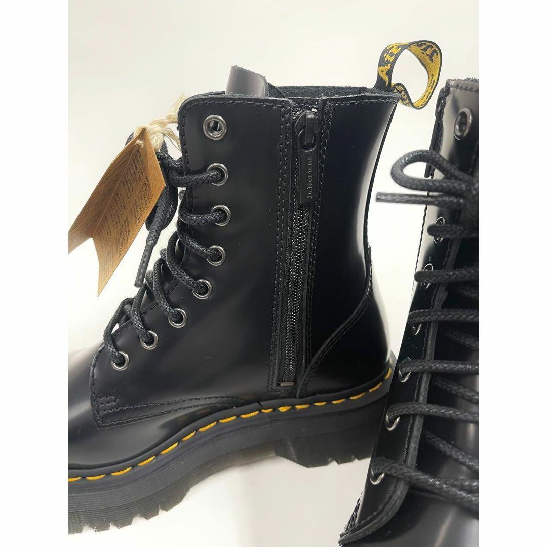 Dr.Martens(ドクターマーチン)のドクターマーチン JADON レザー 8ホールブーツ UK5 ブラック 24cm レディースの靴/シューズ(ブーツ)の商品写真