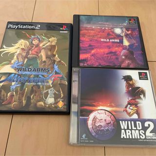 プレイステーション2(PlayStation2)のPSソフト ワイルドアームズ3本セット(家庭用ゲームソフト)