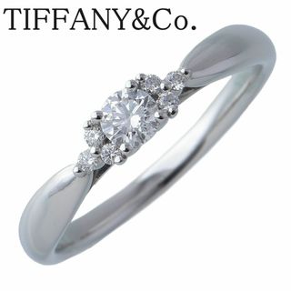 ティファニー(Tiffany & Co.)のティファニー ハーモニー ダイヤ リング サイドストーン 12.5号 PT950 新品仕上げ済 TIFFANY【16973】(リング(指輪))