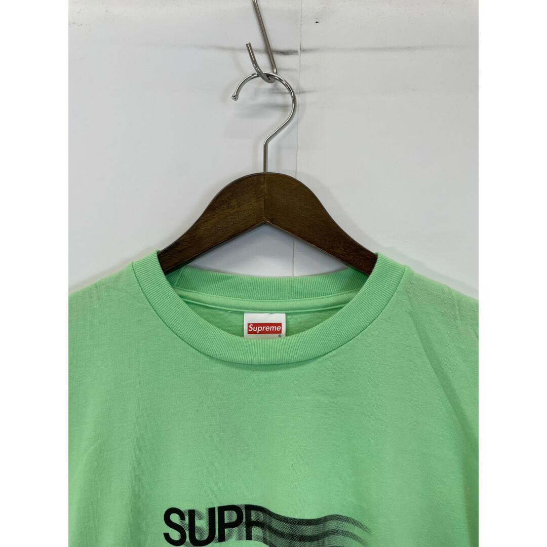 Supreme(シュプリーム)のシュプリーム 16SS ﾗｲﾄｸﾞﾘｰﾝ ｸﾞﾘｰﾝﾓｰｼｮﾝ ﾛｺﾞ S/S Tｼｬﾂ M メンズのトップス(その他)の商品写真