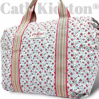 Cath Kidston - 美品　キャスキッドソン　大容量　ボストンバッグ　トートバッグ　花柄　総柄　旅行