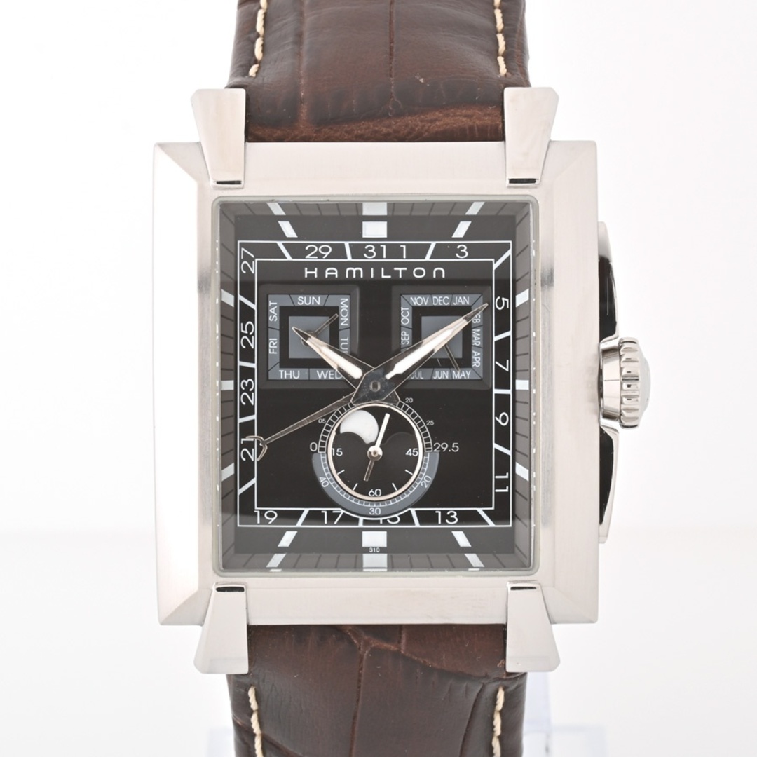 ハミルトン / HAMILTON 　トレント　H304100　クオーツ　ムーンフェイズ　トリプルカレンダー　【中古】 商品番号 E-154190 メンズの時計(腕時計(アナログ))の商品写真
