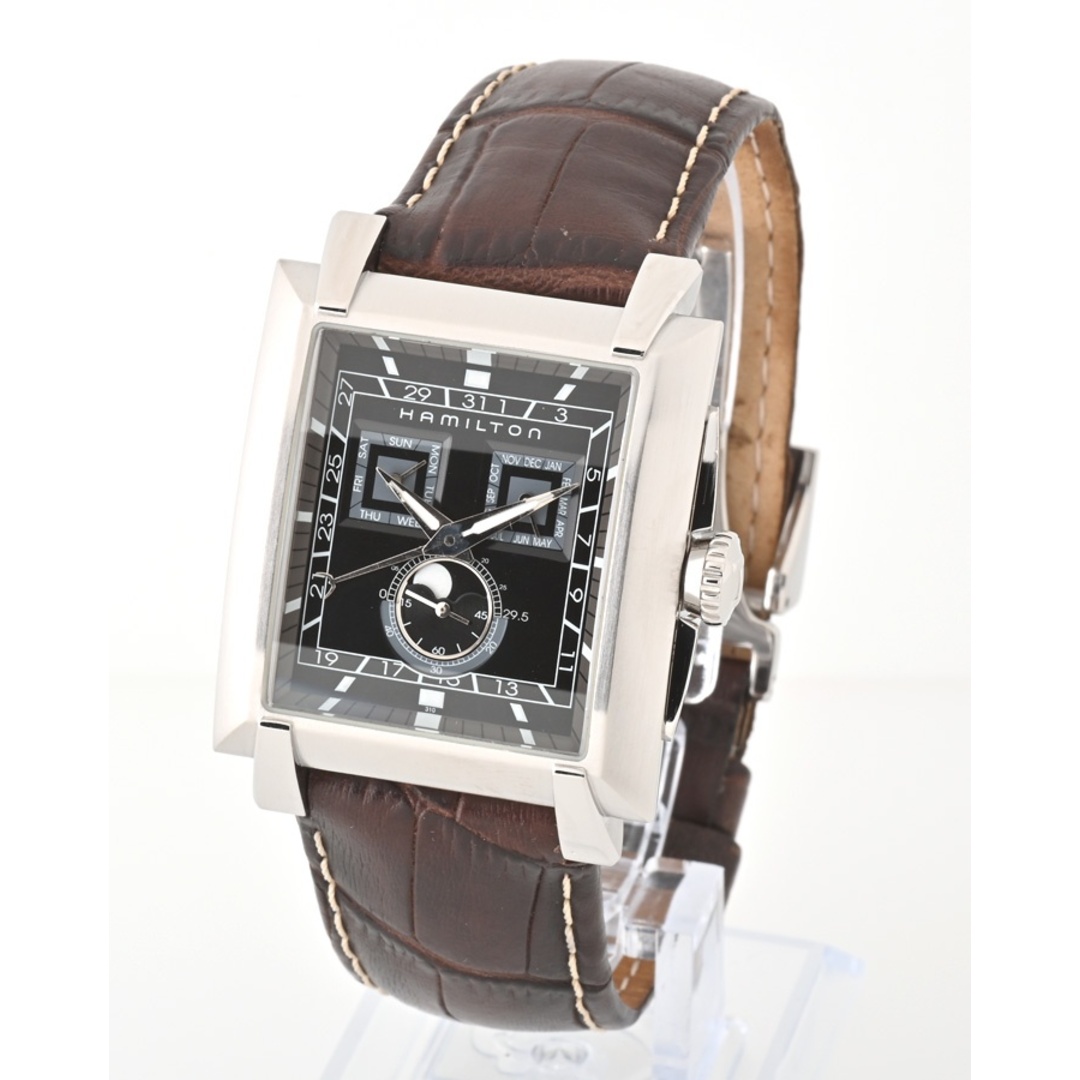 ハミルトン / HAMILTON 　トレント　H304100　クオーツ　ムーンフェイズ　トリプルカレンダー　【中古】 商品番号 E-154190 メンズの時計(腕時計(アナログ))の商品写真
