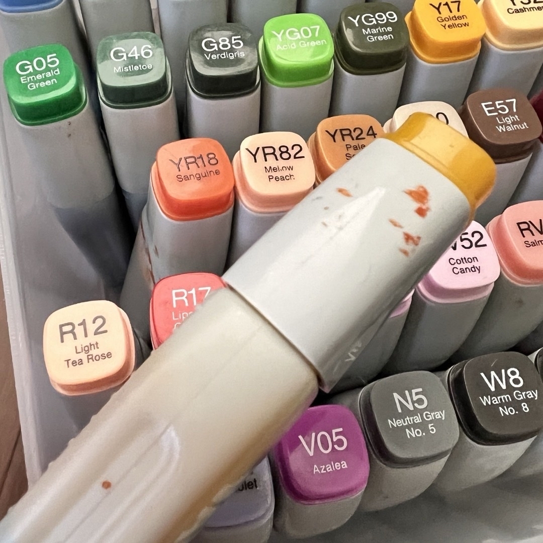 コピックCopic アルコールインク 47色+1本セット！おまけあり ハンドメイドの文具/ステーショナリー(その他)の商品写真