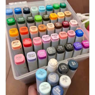 コピックCopic アルコールインク 47色+1本セット！おまけあり(その他)