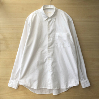 コモリ(COMOLI)の18aw comoli ダブルフロントコモリシャツ       サイズ1(Tシャツ/カットソー(半袖/袖なし))