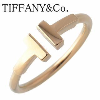 ティファニー(Tiffany & Co.)のティファニー Tワイヤー リング 11号弱 Au750YG 新品仕上げ済 TIFFANY【16817】(リング(指輪))