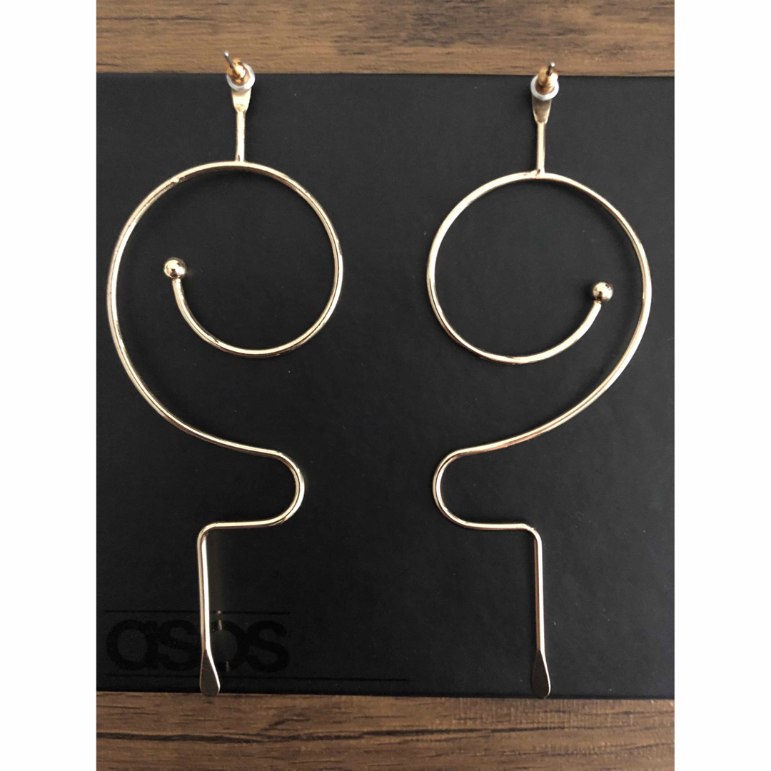 asos(エイソス)の〜エイソス・ゴールドピアス〜 レディースのアクセサリー(ピアス)の商品写真