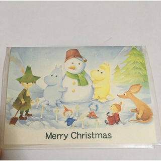 ムーミンやリトルミイのメッセージカード クリスマスカード(その他)