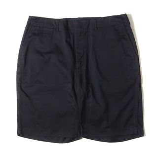 nanamica - 美品 nanamica ナナミカ サイズ:36 22SS ツイル ミリタリー チノショーツ Chino Shorts ネイビー 紺 ボトムス ズボン ショートパンツ【メンズ】【中古】