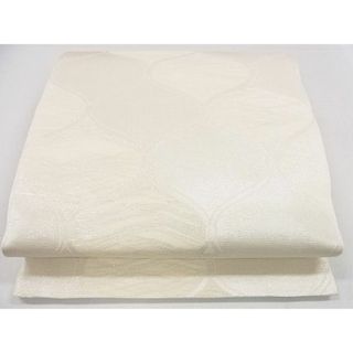 平和屋2■夏物　六通柄袋帯　網目文　銀糸　逸品　DAAB3951op(帯)