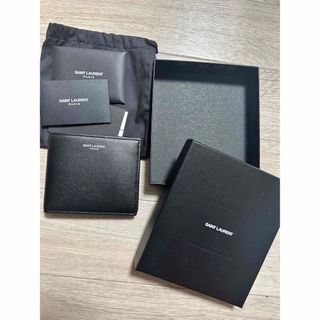 Yves Saint Laurent - サンローラン　二つ折り財布　メンズ