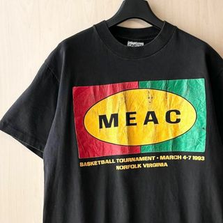 VINTAGE - 90s USA製古着　ヴィンテージ　オニータ　ロゴTシャツ　ラスタカラー