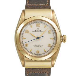 ロレックス(ROLEX)のROLEX バブルバック フーデッド Ref.3065 アンティーク品 メンズ 腕時計(腕時計(アナログ))