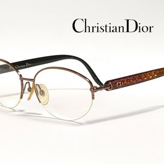 クリスチャンディオール(Christian Dior)のChristian Dior メガネフレーム ハーフリム CD3508(サングラス/メガネ)