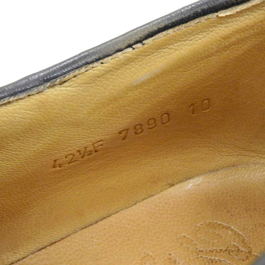 Paraboot(パラブーツ)のパラブーツ Paraboot パラブーツ ミカエルチロリアンシューズ アザラシ レザー メンズ ブラック×ブラウン系 42 1/2F 7890 42 1/2F メンズの靴/シューズ(その他)の商品写真