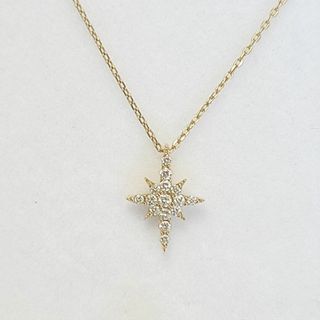 スタージュエリー(STAR JEWELRY)のSTAR JEWELRY　スタージュエリー　 K18 ダイヤモンド  ネックレス(ネックレス)