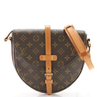 ルイヴィトン(LOUIS VUITTON)の美品 ルイヴィトン モノグラム シャンティ MM M51233 レザー ショルダーバッグ 斜め掛け ハンド トート レディース HFM Z6-9(ショルダーバッグ)