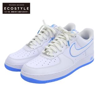 ナイキ(NIKE)のナイキ 未使用 NIKE ナイキ AIR FORCE 1 エア フォース 1 ’07 スニーカー シューズ メンズ ホワイト×ユニバーサルブルー 29cm DV0788-101 11(US)(その他)