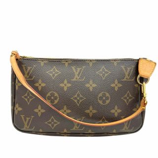 ルイヴィトン(LOUIS VUITTON)のルイ ヴィトン LOUIS VUITTON ポシェット・アクセソワール M51980 VI0090 アクセサリーポーチ ハンドバック レディース モノグラム ポシェット ポーチ ブラウン(その他)