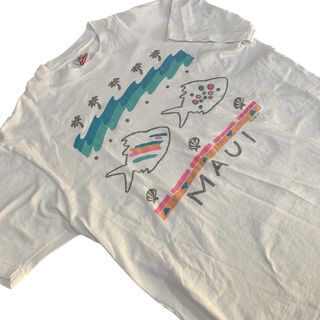 ヴィンテージ(VINTAGE)の80s made in usa fruit of the loom tシャツ(Tシャツ/カットソー(半袖/袖なし))