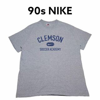 ナイキ(NIKE)の90s NIKE　ビッグプリント　Tシャツ　古着　ナイキ　白タグ　ビッグサイズ(Tシャツ/カットソー(半袖/袖なし))