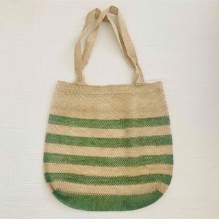 葛糸　バッグ　ハンドメイド(トートバッグ)