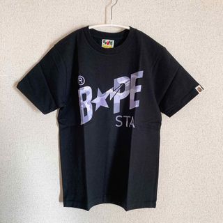 アベイシングエイプ(A BATHING APE)の新品 半袖 Tシャツ A BATHING APE レディース XSエイプ 150(Tシャツ(半袖/袖なし))