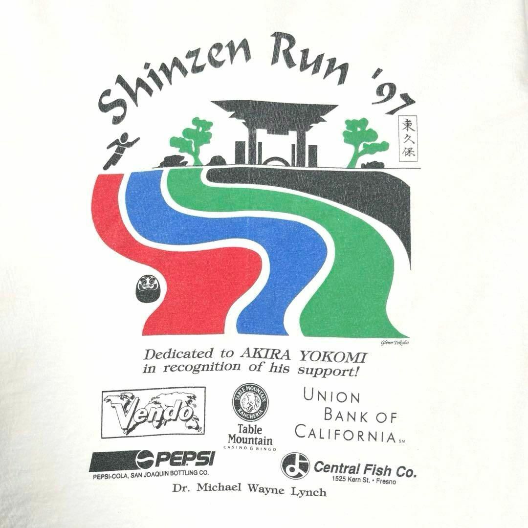 FRUIT OF THE LOOM(フルーツオブザルーム)の90s古着　ヴィンテージ　イベントTシャツ　グラフィック　シングルステッチ メンズのトップス(Tシャツ/カットソー(半袖/袖なし))の商品写真