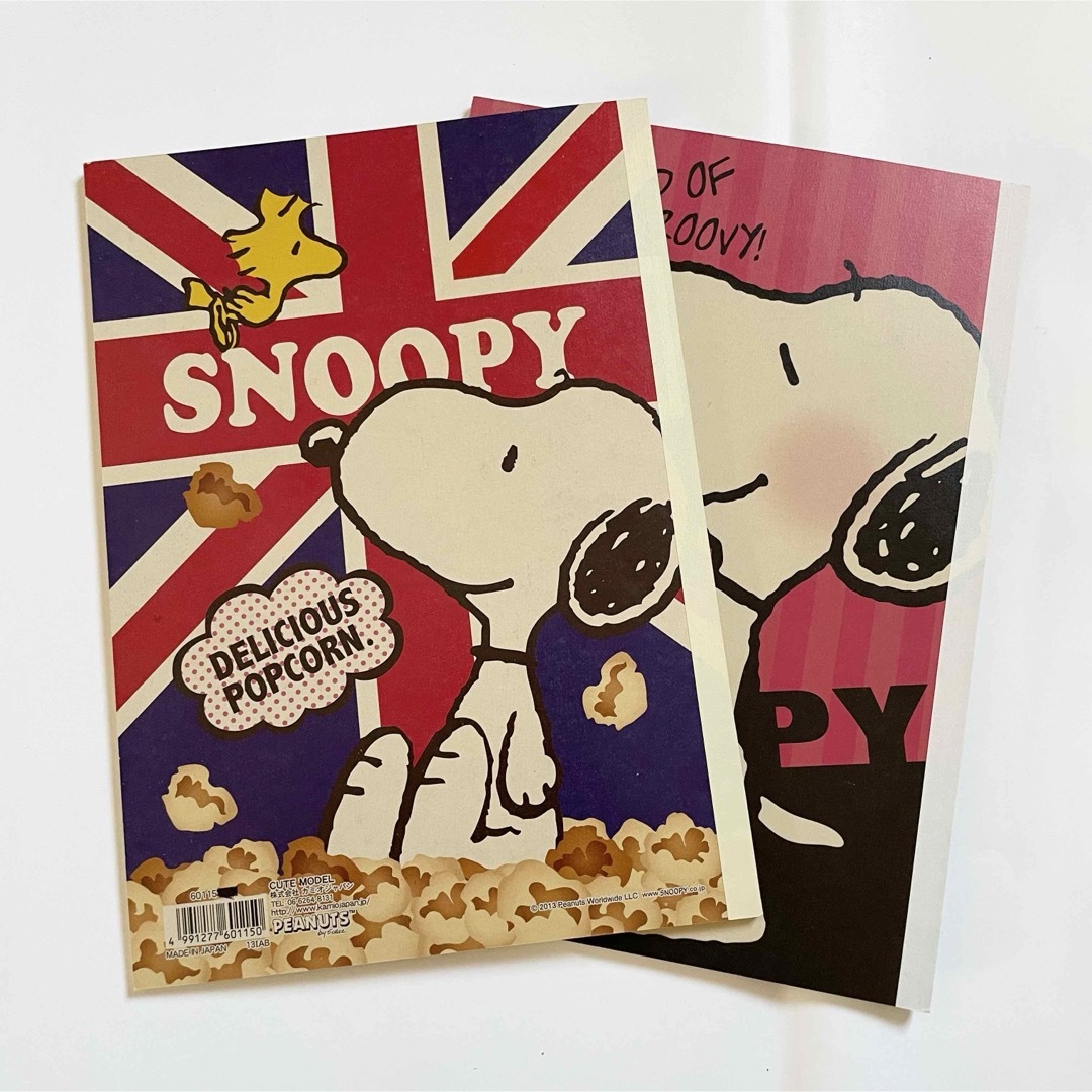 SNOOPY(スヌーピー)のSNOOPY スヌーピー　ノート　2冊 エンタメ/ホビーのおもちゃ/ぬいぐるみ(キャラクターグッズ)の商品写真