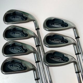 キャロウェイ(Callaway)の◎◎Callaway キャロウェイ PRO SERIES STEEL HEAD X16 4-9.P ７本 スチールシャフト(クラブ)