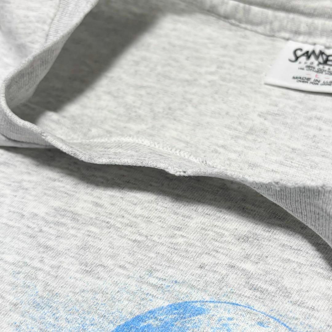 VINTAGE(ヴィンテージ)の90sUSA製古着　ヴィンテージ　アニマルTシャツ　大自然に生息する動物　霜降り メンズのトップス(Tシャツ/カットソー(半袖/袖なし))の商品写真