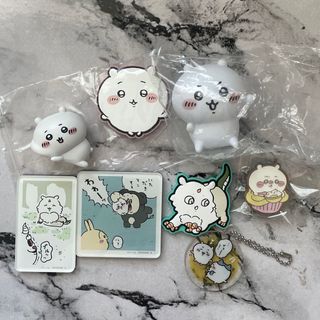 チイカワ(ちいかわ)のちいかわ あのこ フィギュア ピンバッジ (キャラクターグッズ)