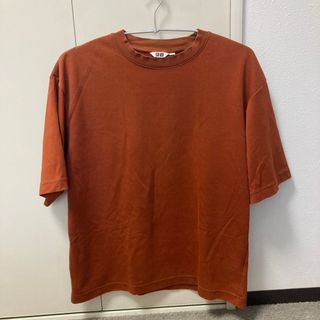 ユニクロ(UNIQLO)のUNIQLO エアリズムコットンオーバーサイズクルーネックT(Tシャツ/カットソー(半袖/袖なし))