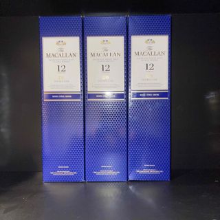 マッカラン12年 double cask 3本セット(ウイスキー)