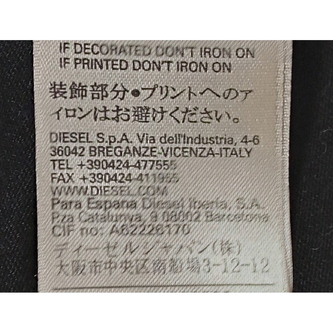 DIESEL(ディーゼル)のDIESEL ディーゼル デニムポケットTシャツ メンズのトップス(Tシャツ/カットソー(半袖/袖なし))の商品写真