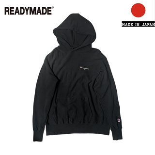 レディメイド(READYMADE)のREADYMADE ブラック PIONCHAM Hoodie(パーカー)